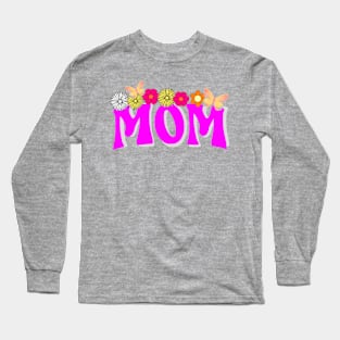 Retro mom mothers day Long Sleeve T-Shirt